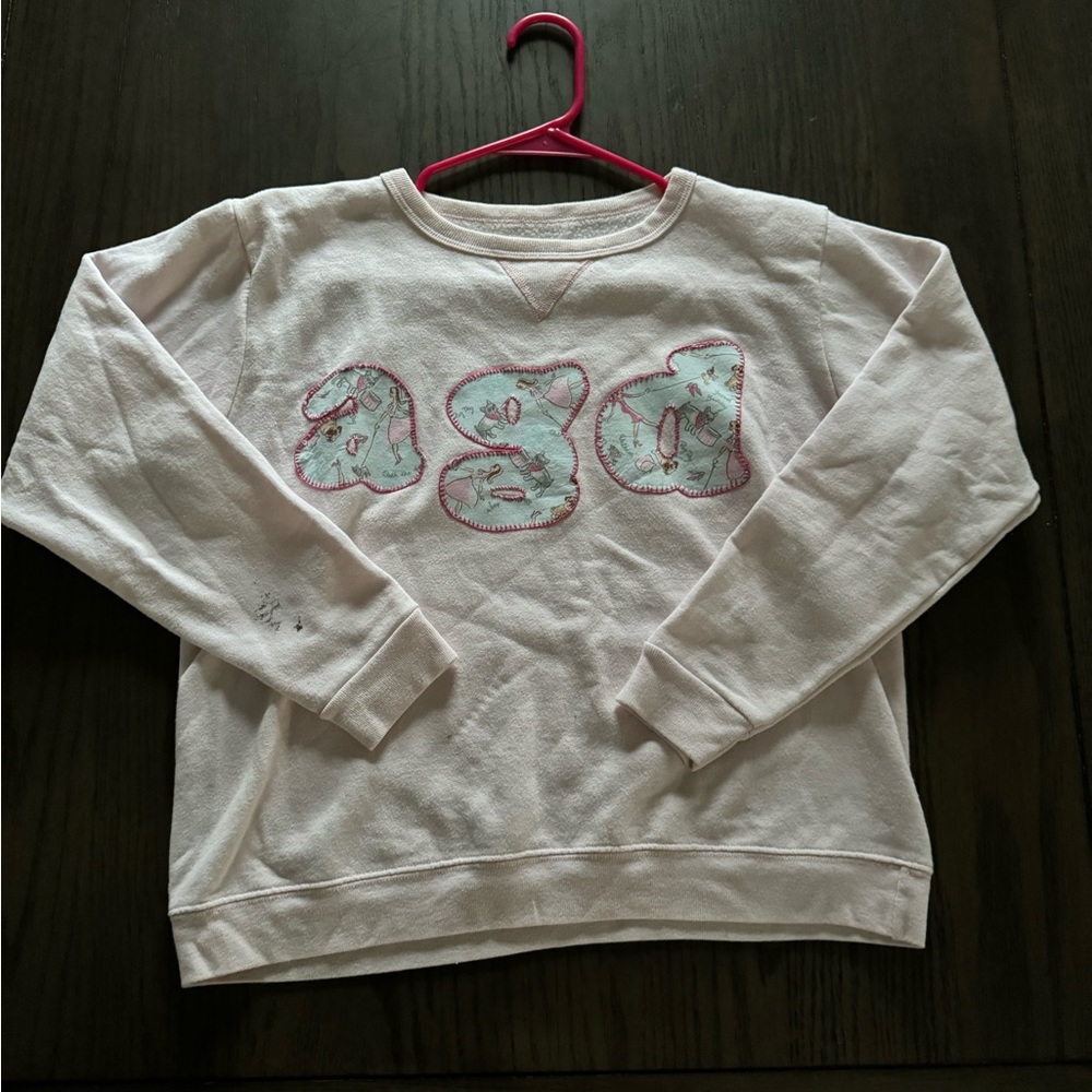 Alpha Gamma Delta Embroidered Sweatshirt | AGD | ΑΓΔ